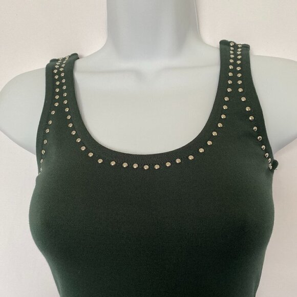 Rosie Harlow Green & Stud Design Dress - Picture 3 of 8